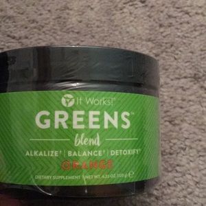 It works! Greens